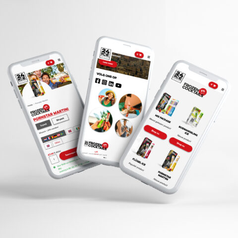 Een internationale webshop voor 24 ICE