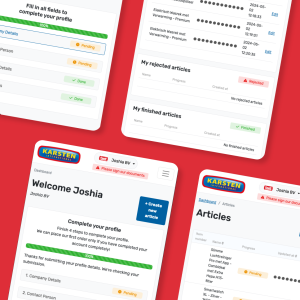 Een innovatief vendorportaal voor Karsten International