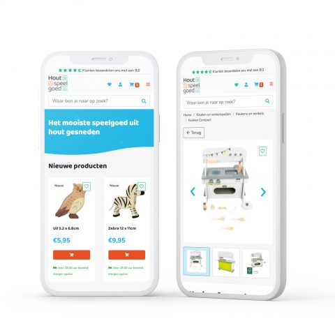 Een e-commerce webshop voor Houtspeelgoed.nl